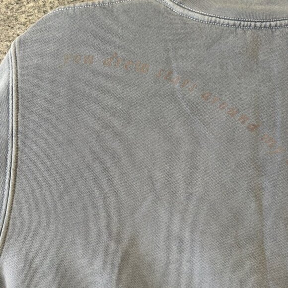 Folklore Taylor Swift Swifty Cardigan Sky Blue Eras Sweatshirt Size Small - Picture 12 of 15